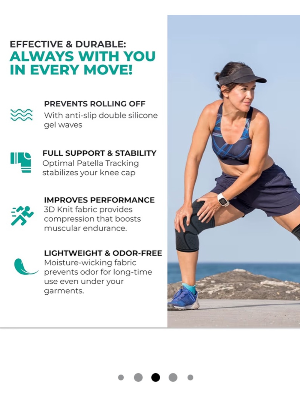 Modvel knee sleeve pair - Picture 4 of 6